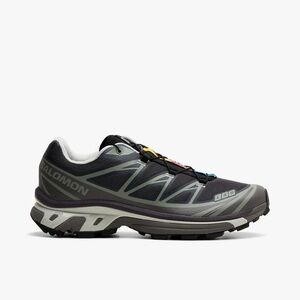 Salomon Black and Gray Performance Sneakers